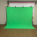 IMPODIO Paket stand backdrop greenscreen - Kain backdrop 2.4x3m dan 2.4x6m (tanpa sambungan) kualitas terbaik
