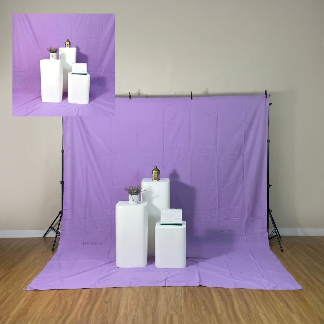 IMPODIO Kain background foto semua warna lengkap 2.4x3M - Alas foto studio latar polos