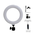 IMPODIO Ring Light 20cm  - Lampu Selfie Vlogger Konten Live Stream Profesional 3 Mode Warna