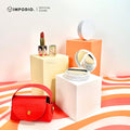 IMPODIO Podium Mini Kotak Kayu MDF - Props Foto Produk Estetik Berbagai Ukuran & Warna - Alas Display Fotografi Makanan Kosmetik UMKM