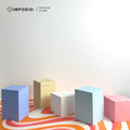 IMPODIO Podium Mini Kotak Kayu MDF - Props Foto Produk Estetik Berbagai Ukuran & Warna - Alas Display Fotografi Makanan Kosmetik UMKM