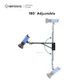 IMPODIO Wall Bracket Lighting Studio 1.8M – Wall Boom Arm Stand Lampu Foto Video Studio
