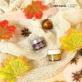 IMPODIO Daun Maple Palsu 12pcs - Properti Foto Estetik Tema Autumn Dekorasi Background Flatlay Produk