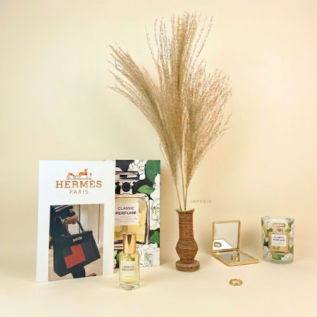IMPODIO Dried Pampas – bunga pampas kering – aksesoris pelengkap photo