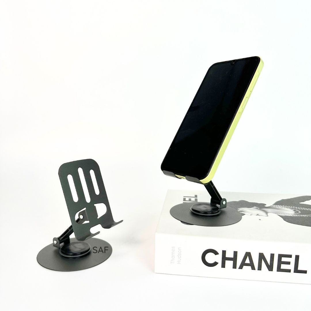IMPODIO Phone Holder Meja Bahan Besi HP Tablet