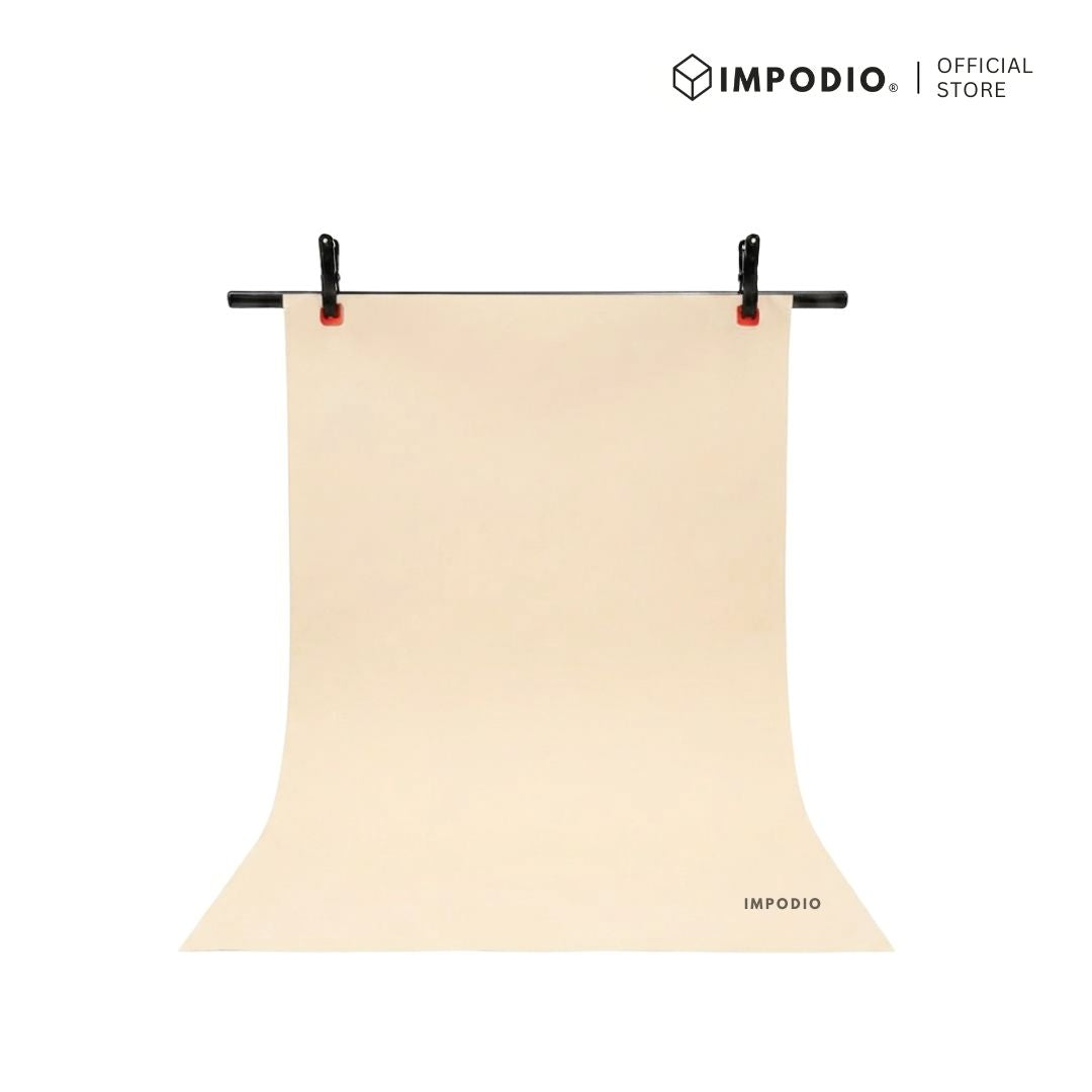 IMPODIO Background PVC warna soft brown – Coklat Pastel 60x100cm