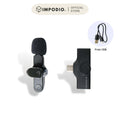 IMPODIO Lavaliers Mic Wireless clip on smartphone TYPE C