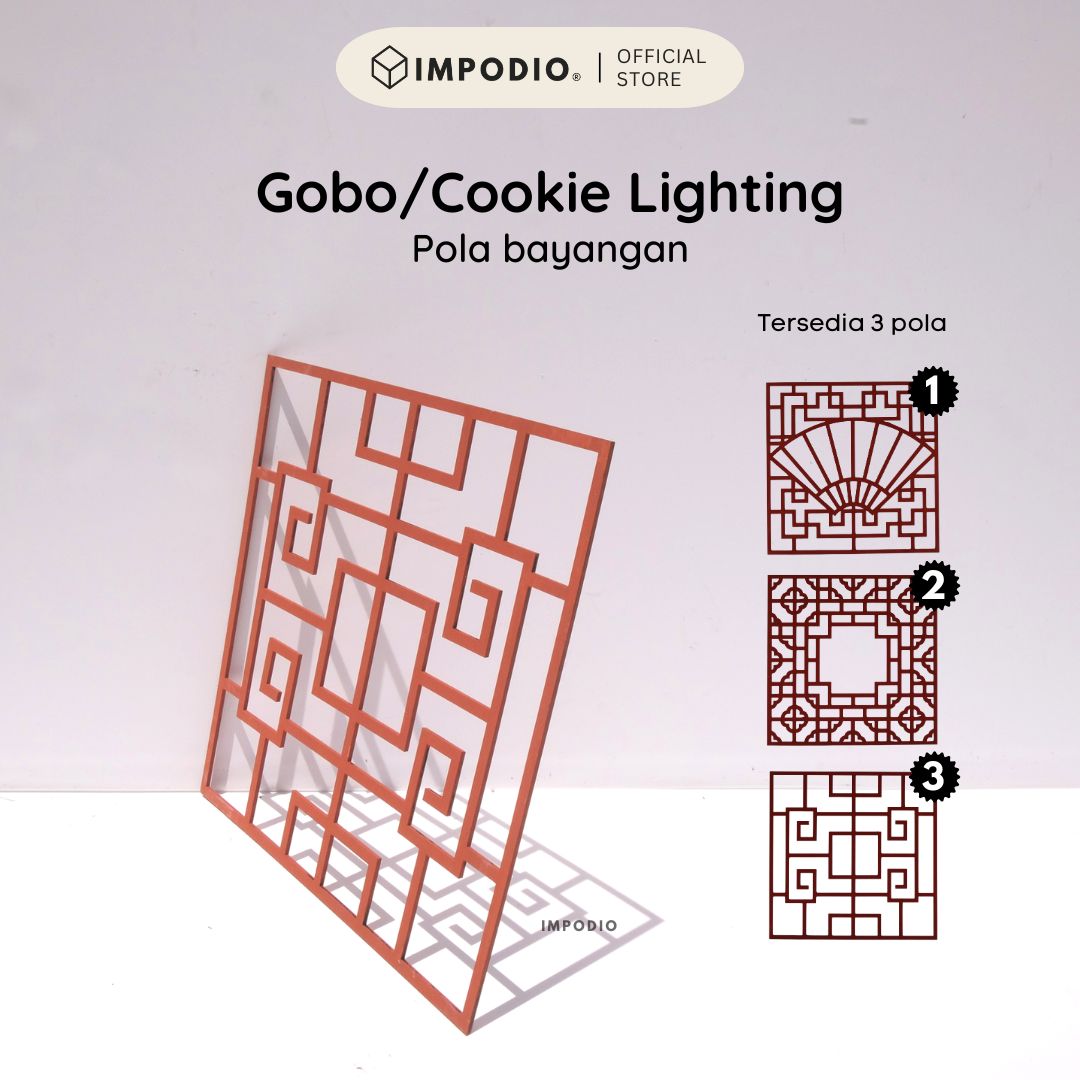 IMPODIO Gobo IMPODIO – chinese style window