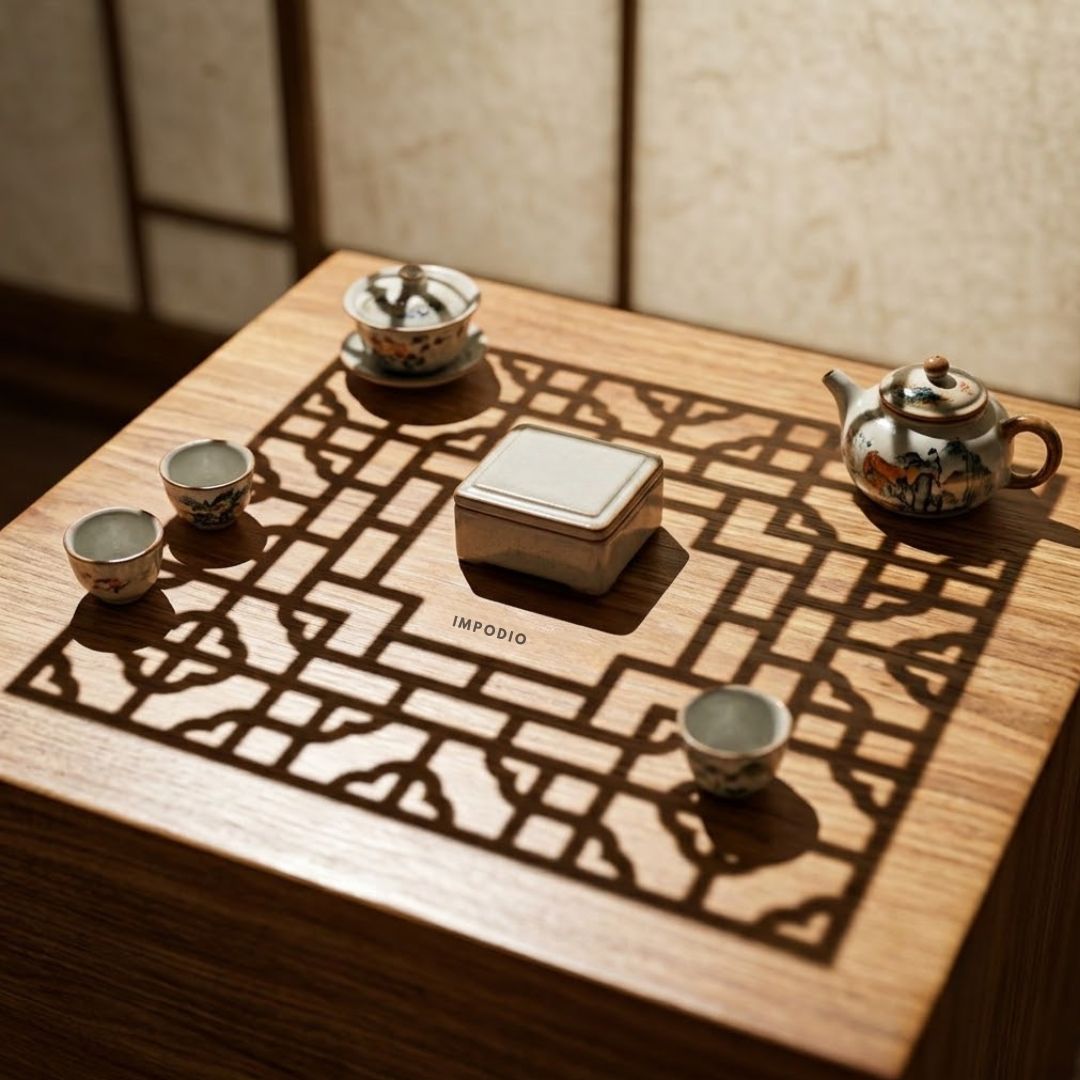 IMPODIO Gobo IMPODIO – chinese style window
