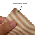 IMPODIO [PAKET 6pcs] napkin NUDE coklat kain piknik - props foto