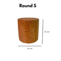 IMPODIO Podium kayu mahoni - kubus balok properti foto produk