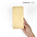 IMPODIO kayu kotak 20x10cm pinus bahan decoupage – lukis –