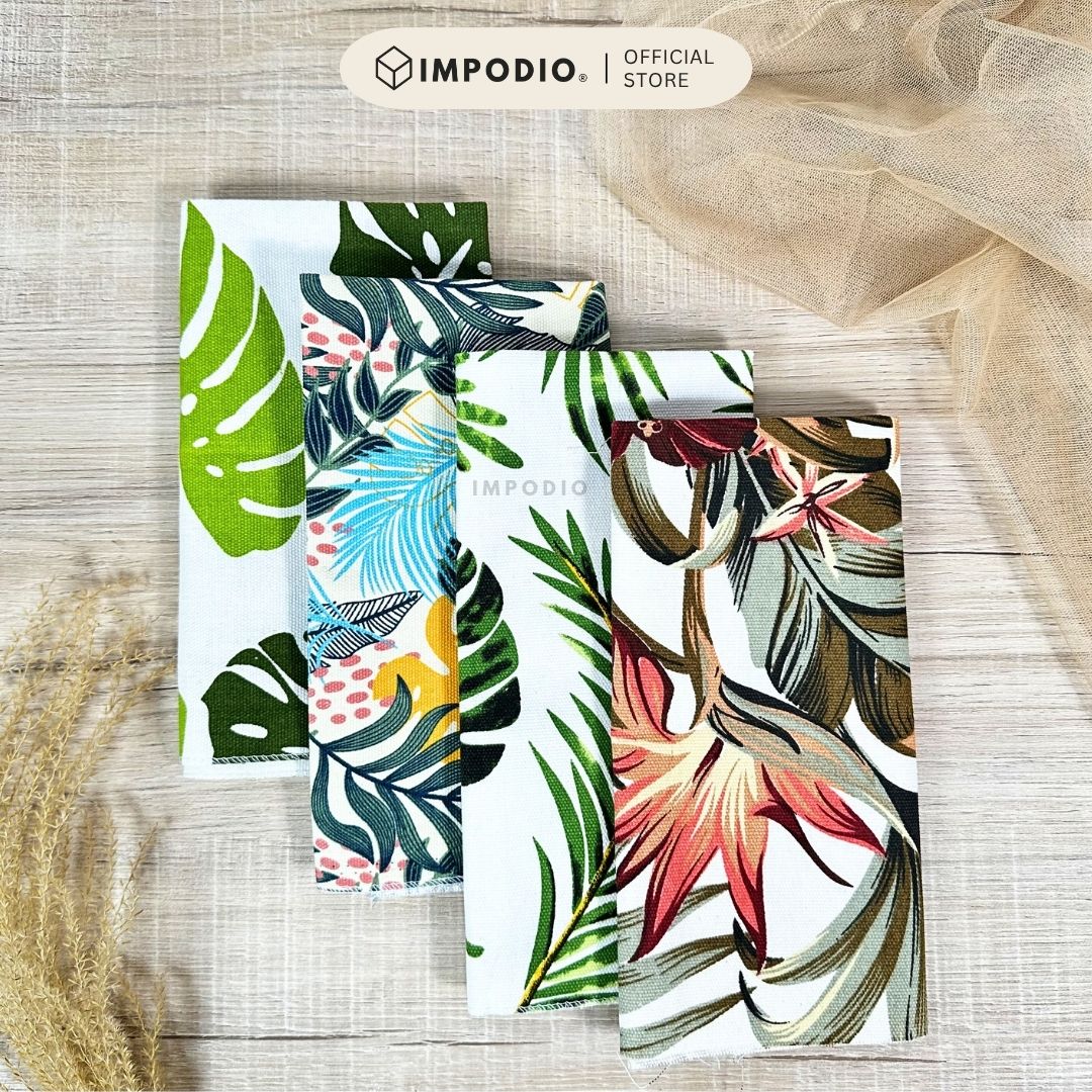 IMPODIO Tropical Napkin – kain kanvas props foto