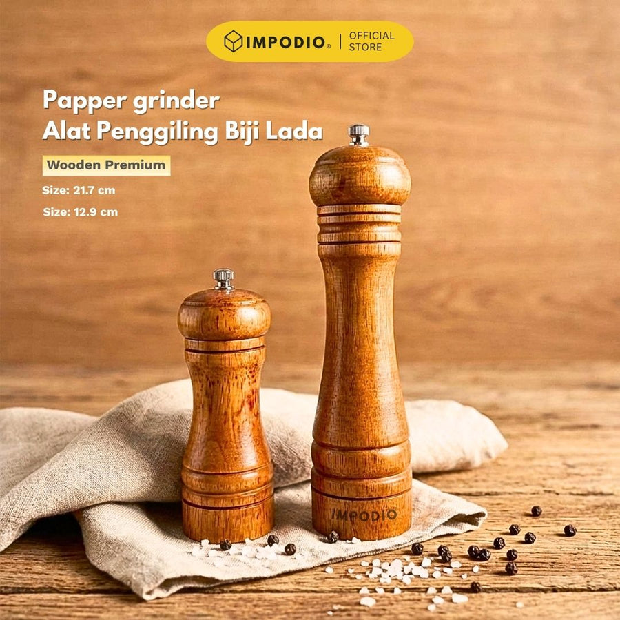 IMPODIO papper grinder – Alat Penggiling Biji Lada