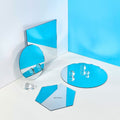 IMPODIO cermin round 14cm akrilik backdrop photo studio