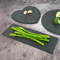 IMPODIO Rounded Stone Steak Piring batu bulat aesthetic high