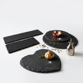 IMPODIO Rounded Stone Steak Piring batu bulat aesthetic high