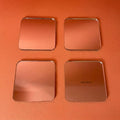 IMPODIO Cermin mini kecil hiasan craft 5 variant bentuk props photo