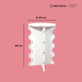 IMPODIO Podium Display Portable Aesthetic – Meja Display untuk Booth, Etalase, Pameran & Event