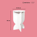 IMPODIO Podium Display Portable Aesthetic – Meja Display untuk Booth, Etalase, Pameran & Event