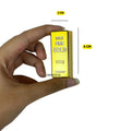 IMPODIO Emas Batangan Artificial - Fine Gold Miniatur Props Foto