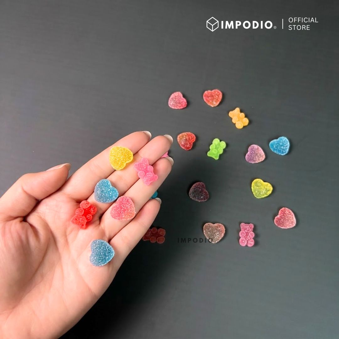 IMPODIO candy artificial – jelly permen palsu props foto