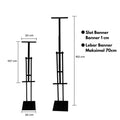 IMPODIO Tripod Banner 152 cm – TRIPOD STAND – BANNER DISPLAY IKLAN - detail produk