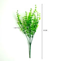 IMPODIO Tangkai rumput hijau artificial - Props foto