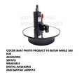 IMPODIO 360 Turntable untuk foto product berputar otomatis - close up