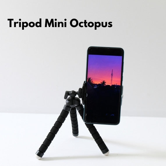IMPODIO Tripod mini Octopus konten live tiktok FREE holder HP