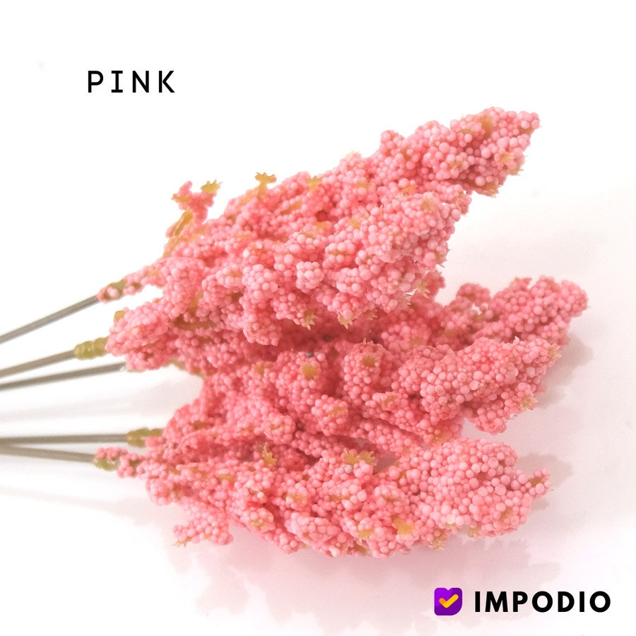 IMPODIO Artificial Japanese Skimmia Flower IMPODIO / bunga props fotografi