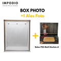 IMPODIO Box photo studio ukuran 1m x 1m - background putih