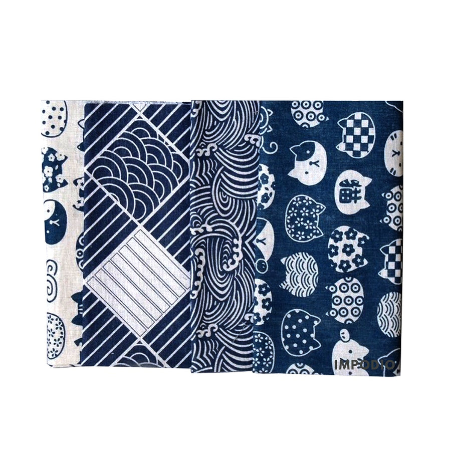 IMPODIO Napkin Japanese – kanvas jepang foto makanan uk 50x50cm
