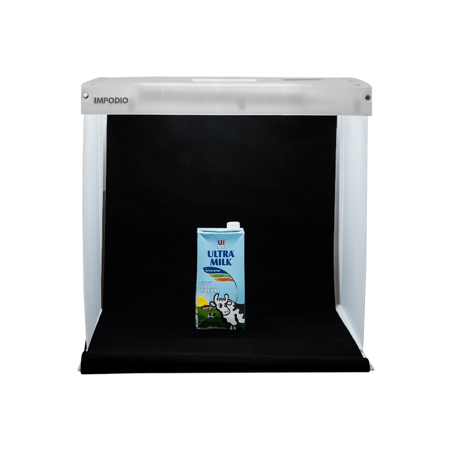 IMPODIO Box Studio Foto mini Ukuran 50x50cm 2 LED Paling terang