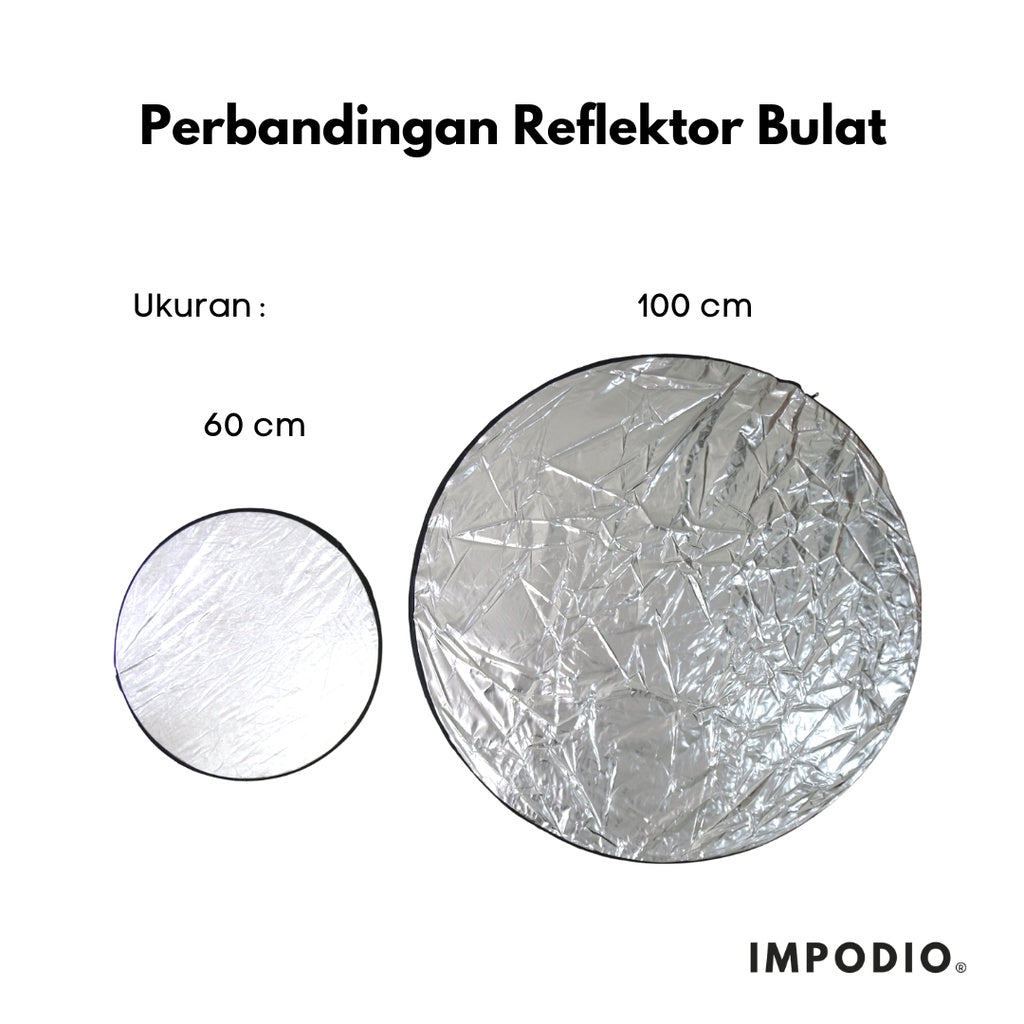 IMPODIO Reflektor 5 in 1 diameter 110cm - close up