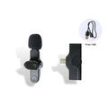 IMPODIO Lavaliers Microphone Wireless clip on smartphone utk iPhone - tampak samping
