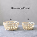 IMPODIO Keranjang hampers parcel bambu buah – properti foto - tampak samping