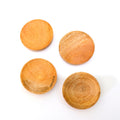IMPODIO Piring kayu mini 6cm – cobek mangkok saos sambal mini - detail produk
