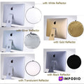 IMPODIO Reflektor Oval ukuran 60 x 90cm – Pemantul cahaya lighting - lifestyle