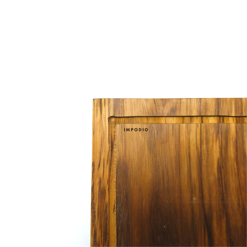 IMPODIO Telenan kayu jati multifungsi - alat dapur serba guna
