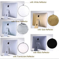 IMPODIO Paket Reflektor Oval 60x90 + Stand 2M – Pemantul cahaya - lifestyle