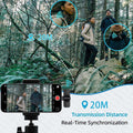 IMPODIO Lavaliers Microphone Wireless clip on smartphone utk iPhone - dalam penggunaan