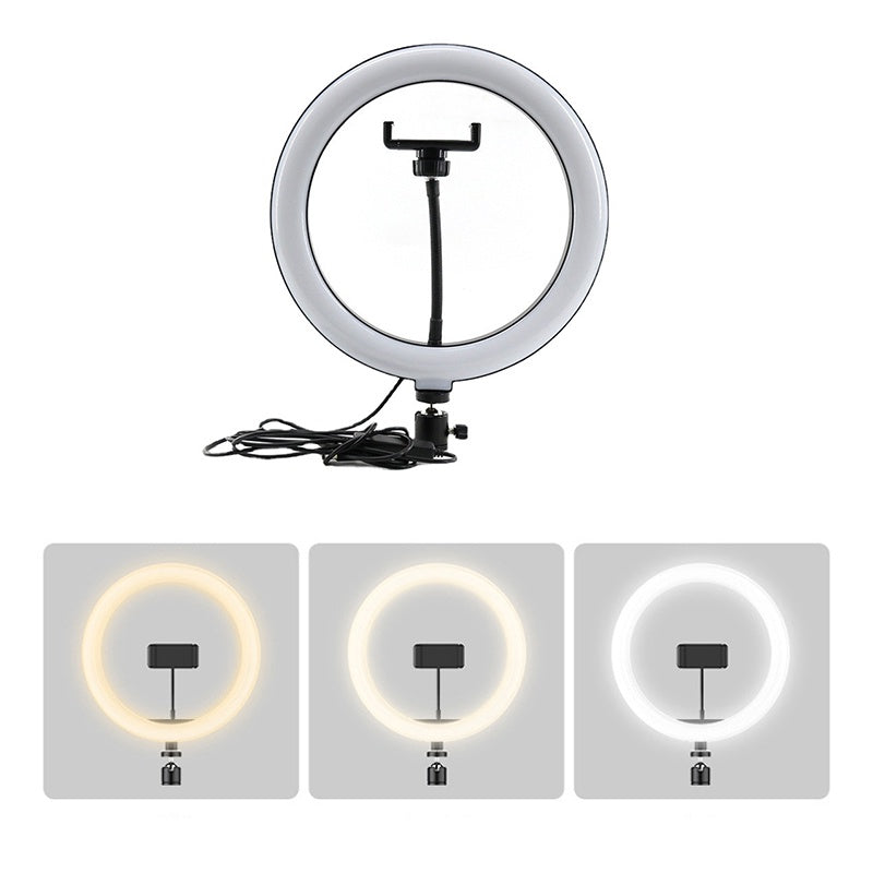 IMPODIO ringlight 120 LED Diameter 26cm bisa 3 warna dimmable +
