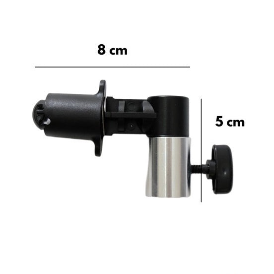 IMPODIO Pegangan Reflector Clamp sambungan light Stand ke Background - detail produk