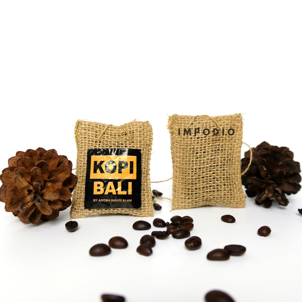 IMPODIO Karung goni mini-parfum kopi 6x8cm aksesoris photography