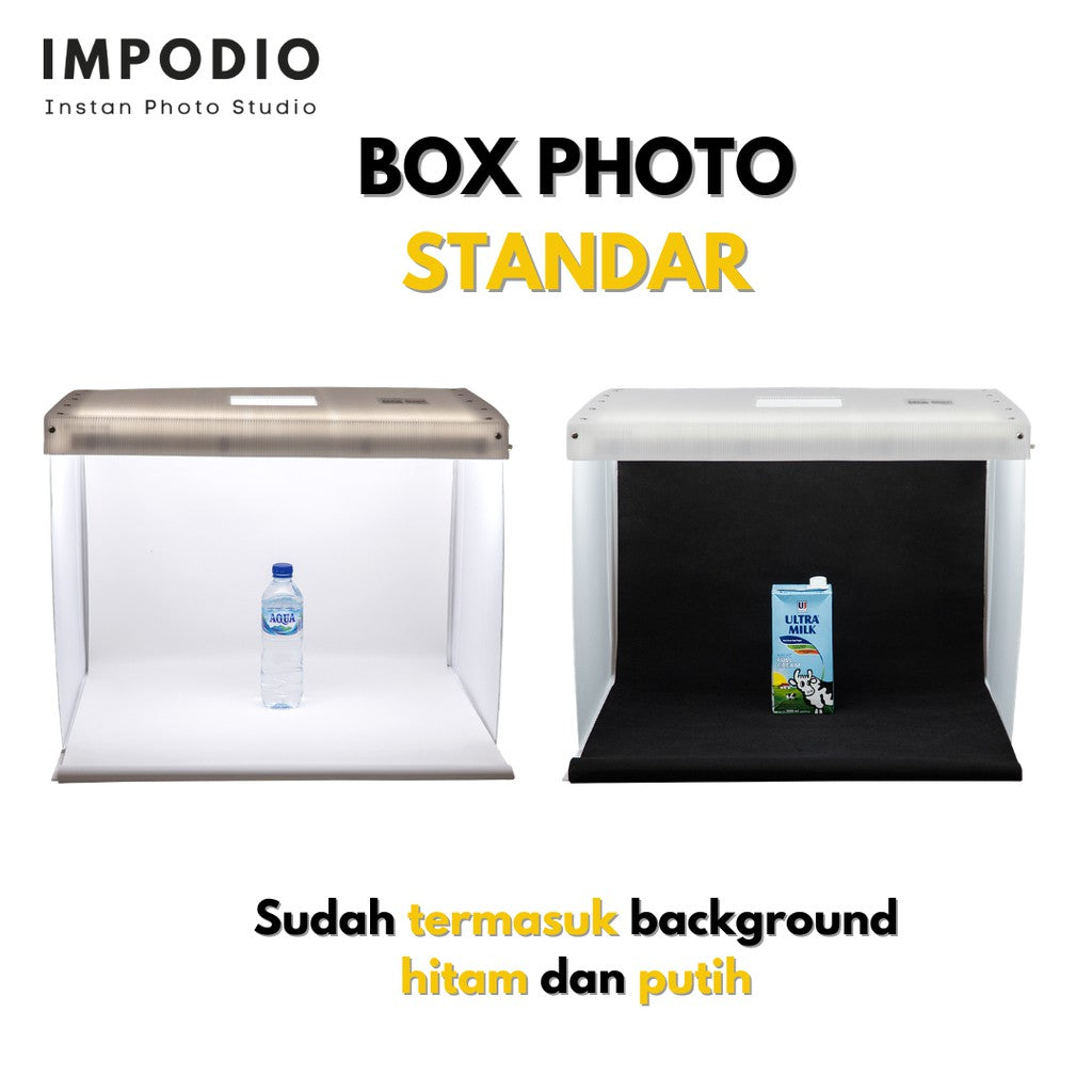 IMPODIO Mini studio photo box ukuran A2
