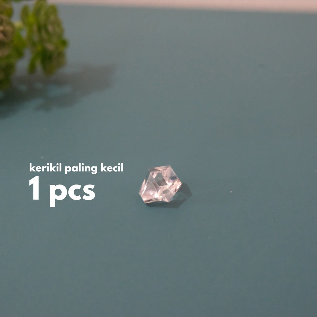Kerikil es batu / ice cube crackers ukuran paling kecil IMPODIO props
