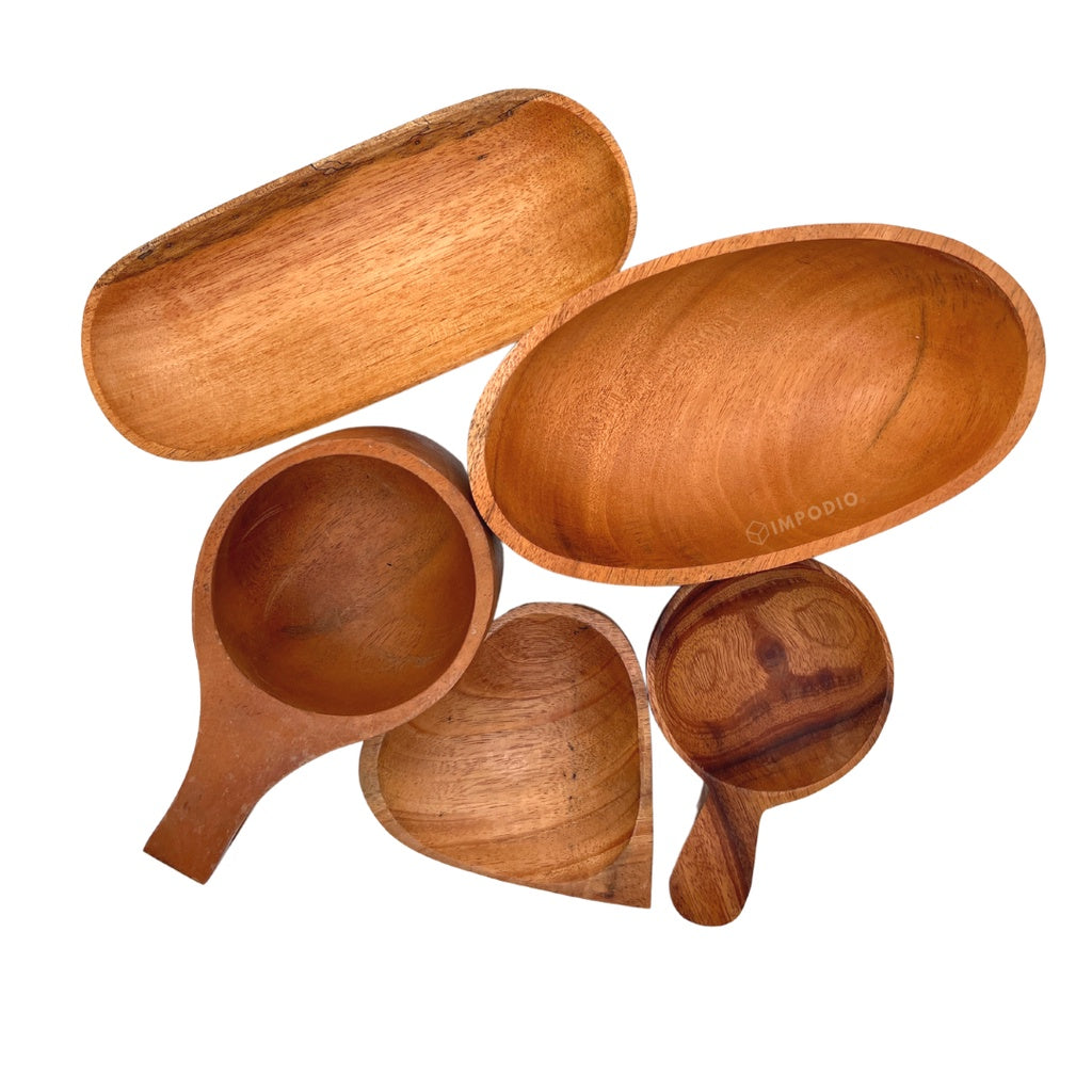 IMPODIO Paket Platter kayu – set aesthetic photo produk dan props foto - detail produk