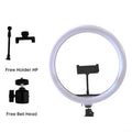 IMPODIO Ringlight diameter 26 CM 3 warna dimmable
