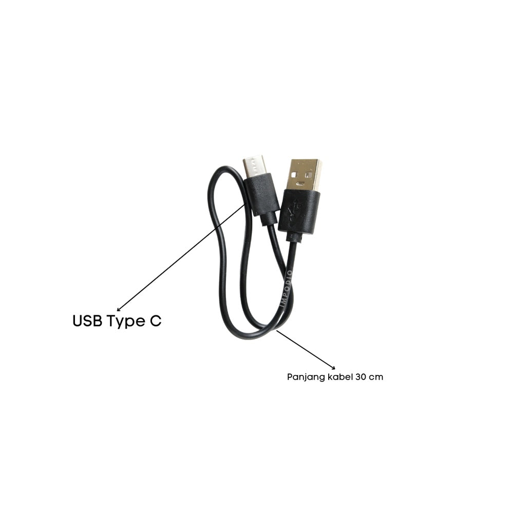 Lavaliers Microphone Wireless clip on smartphone utk iPhone dan Type C